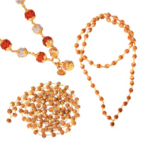 Rudraksha Mala In Gold 